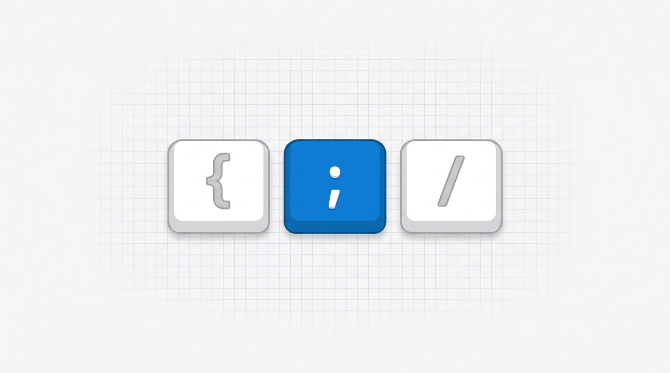 Touch typing for programmers: symbols, numbers and the keys prose never uses